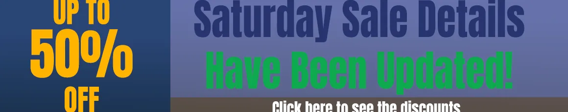 Saturday Sale Coming Soon Used Machinery