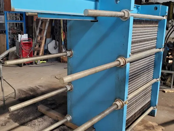 TRANSFER PLATE 100# HEAT EXCHANGER - TW-058-JP-122
