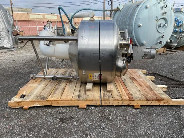 A&B 350 Gal A&B Process Mix Kettle, 316L S/S, 130# - 316L