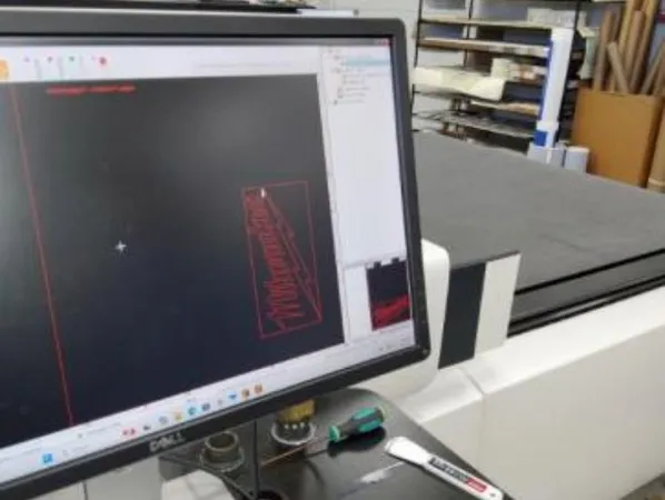 Apex 220 V 50/60Hz, 9.55KW Digital Flatbed Cutter - BK4-2516