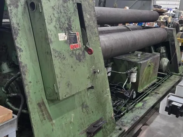 ROUNDO 10' X 1" FOUR ROLL HYDRAULIC PLATE ROLL - PS360