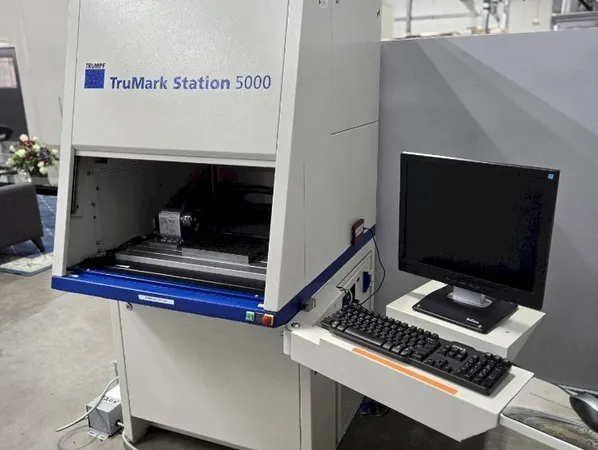 TRUMPF 2008 TRUMPF TRUMARK 5000 ROTARY LASER MARKER - TRUMARK STATION 5000