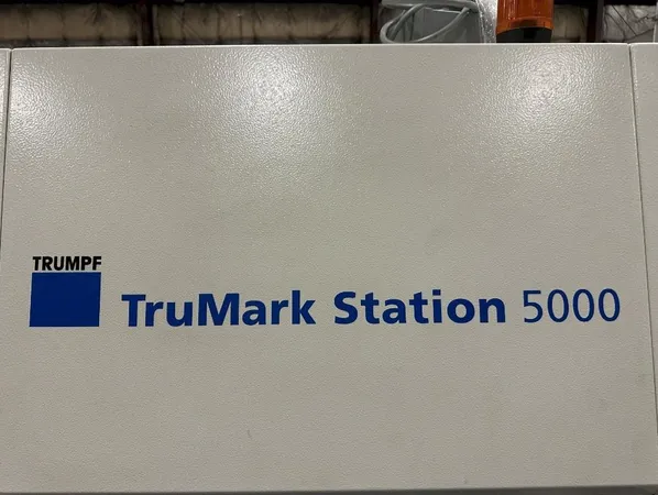 TRUMPF 2008 TRUMPF TRUMARK 5000 ROTARY LASER MARKER - TRUMARK STATION 5000