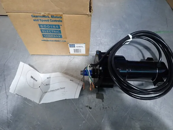 BODINE ELECTRIC 1/19 HP DC GEAR MOTOR - 24A4BEPM-Z4