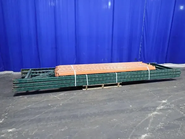 42" X 180" PALLET RACKING LOT - SLOTTED