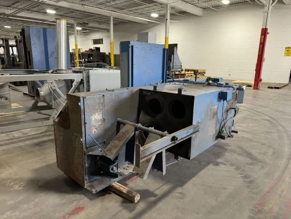WHEELABRATOR SHOT BLAST TABLE - WMT-48 TABLE BLAST