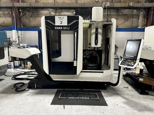 DMG MORI 19.7" X 24.82" CMX50 U 5-AXIS VMC - CMX 50 U