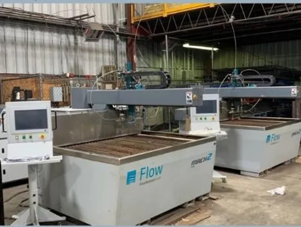 FLOW 100 HP 2018 FLOW WATER JET **2 TABLES & CONTROLS 1 PUMP** - M2 1313B
