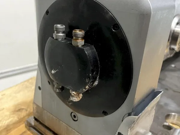 PL LEHMANN combiFlex 4th-5th Axis Dual Rotary Table Fanuc Motor Chirone T2-51052