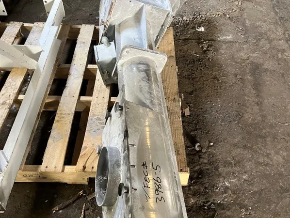 6" x 66" Spiroflow Screw Conveyor, S/S