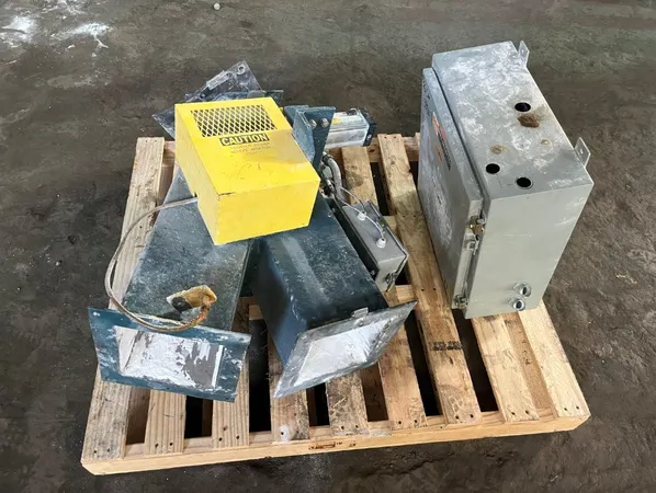 8" Pebco Single Blade Diverter Valve, C/S