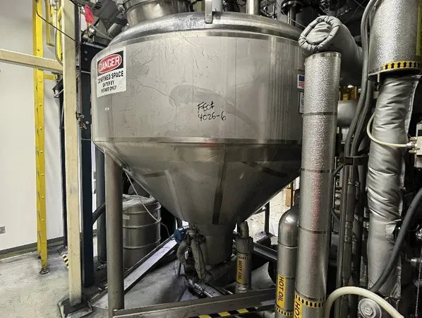 700 Gal SFI Mix Kettle, 316 S/S, 15/150#