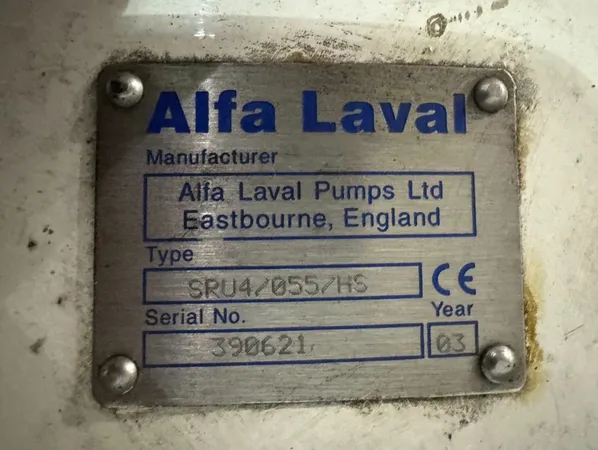 ALFA LAVAL ROTARY LOBE PUMP