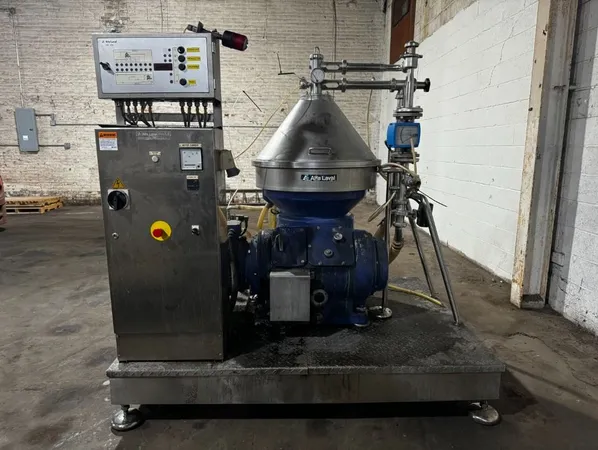 ALFA LAVAL 1996 ALFA LAVAL VNPX 510 SGD 34 GS DISC CENTRIFUGE - VNPX 510 SGD 34 GS