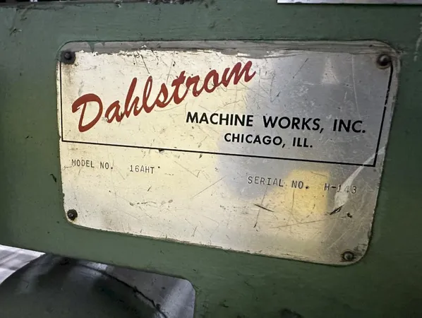 DAHLSTROM 36" CUT TO LENGTH LINE HUMP TABLE - 16AHT