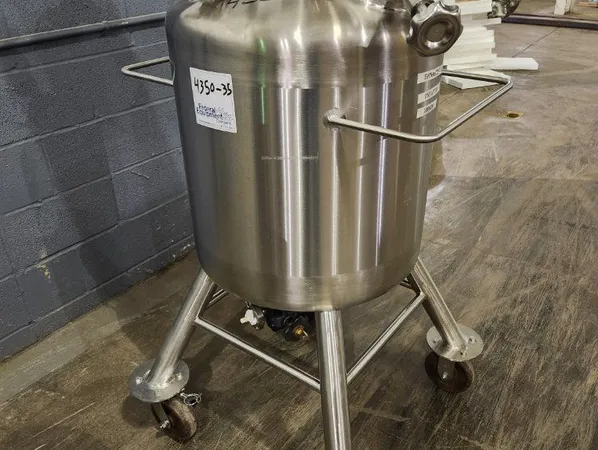 40 Gal Portable Tank, S/S