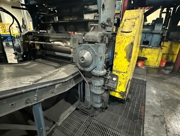 60" Comerio Two Roll Mill, 150HP